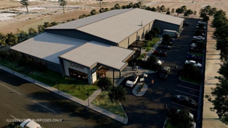 Artist impression of the Isaac Resources Excellence Precinct