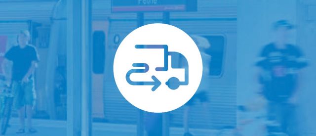 Delivery truck