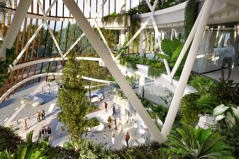 Artist Impression of RDX Lumina, courtesy of Northwest Healthcare Properties REIT 